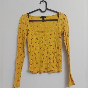 Mustard yellow top
